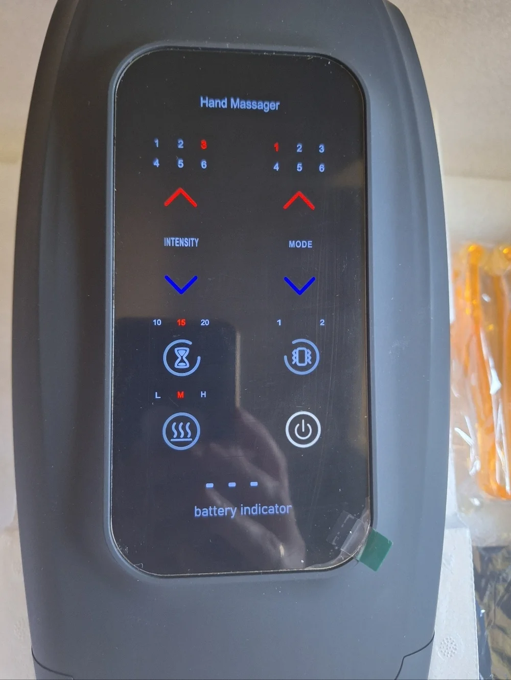 ALLJOY Cordless Hand Massager with Heat & Vibration
